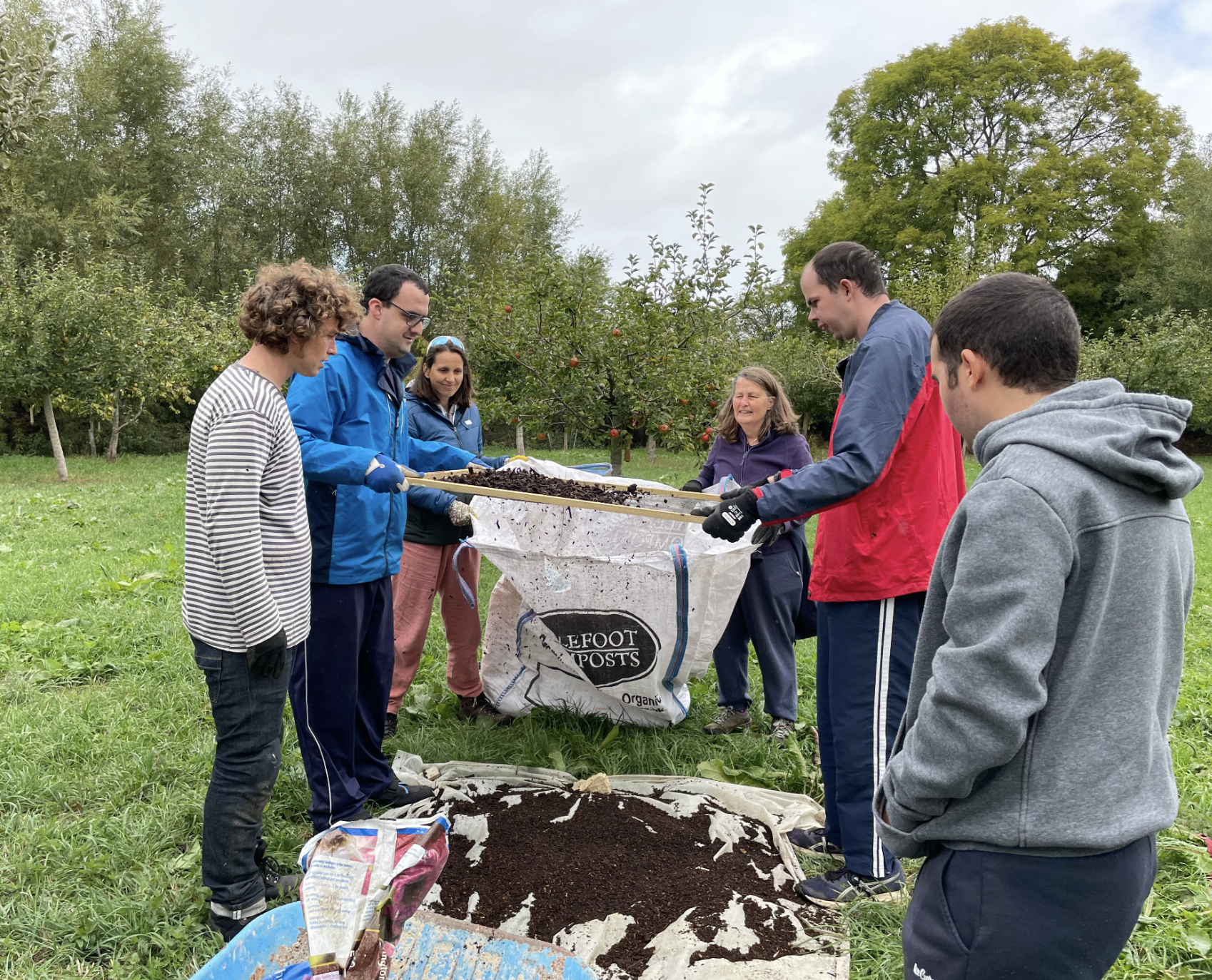 Hand-made compost workshop - Merton College Head Gardener