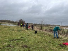 Hedge Planting on Swinford Meadows Jan26 - Catriona Bass 4