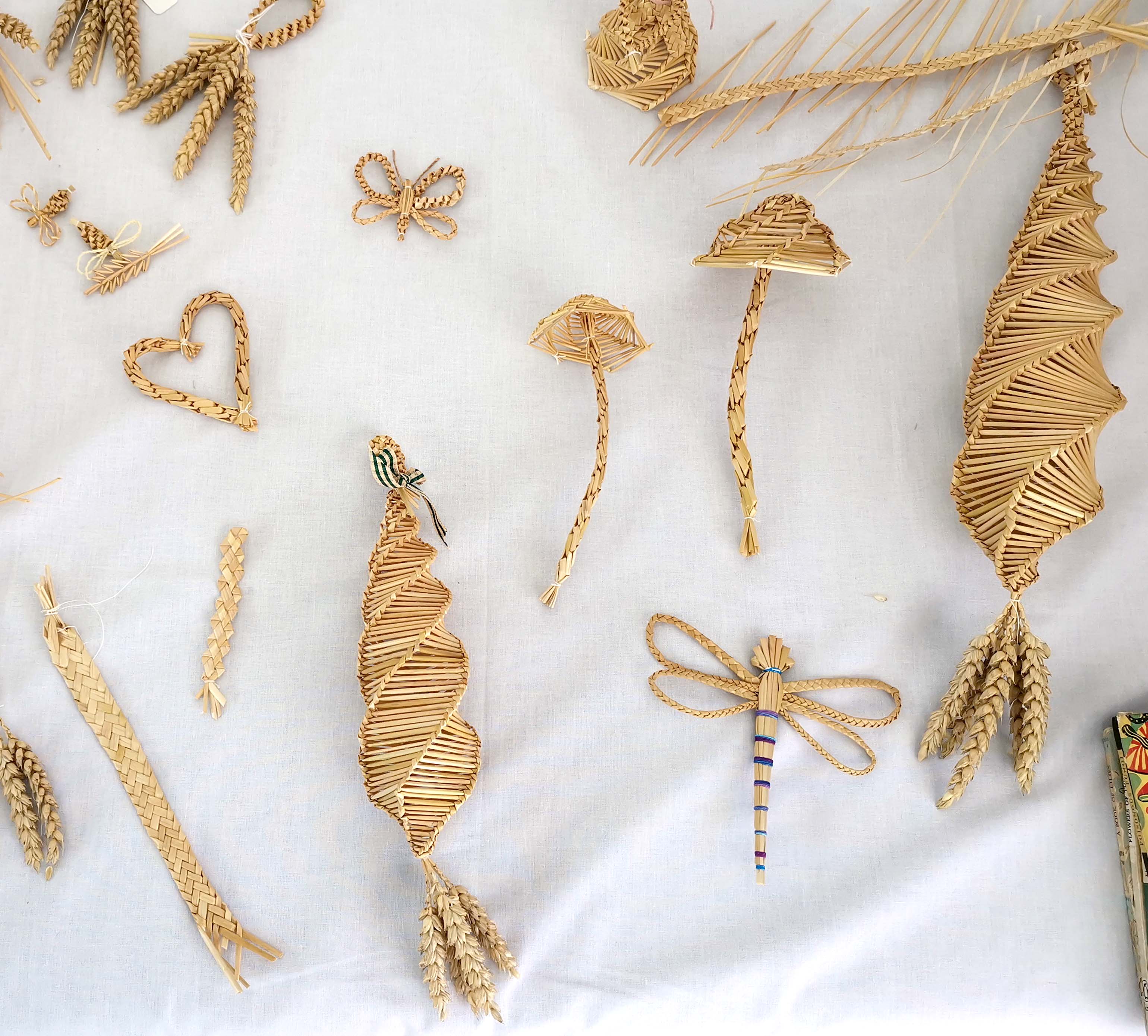 straw work by Penny Maltby