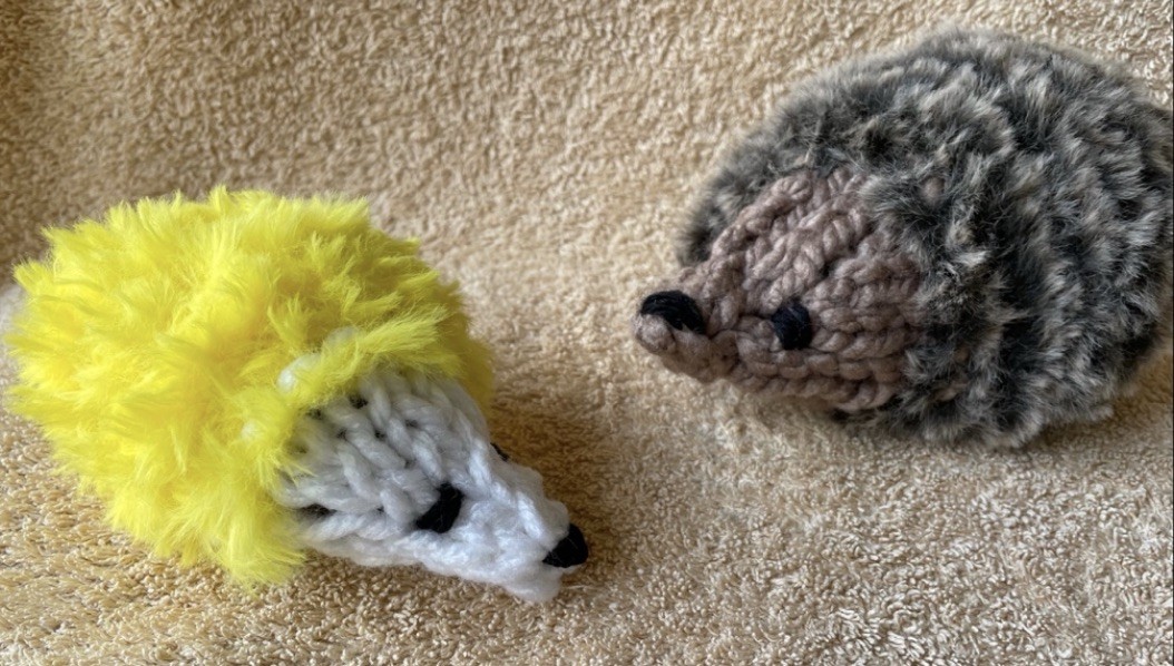 Knitted Hedgehogs